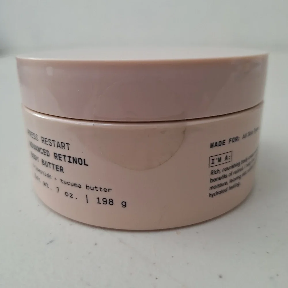 Versed Press Restart Advanced Retinol Body Butter Fragrance-Free 7oz New Sealed
